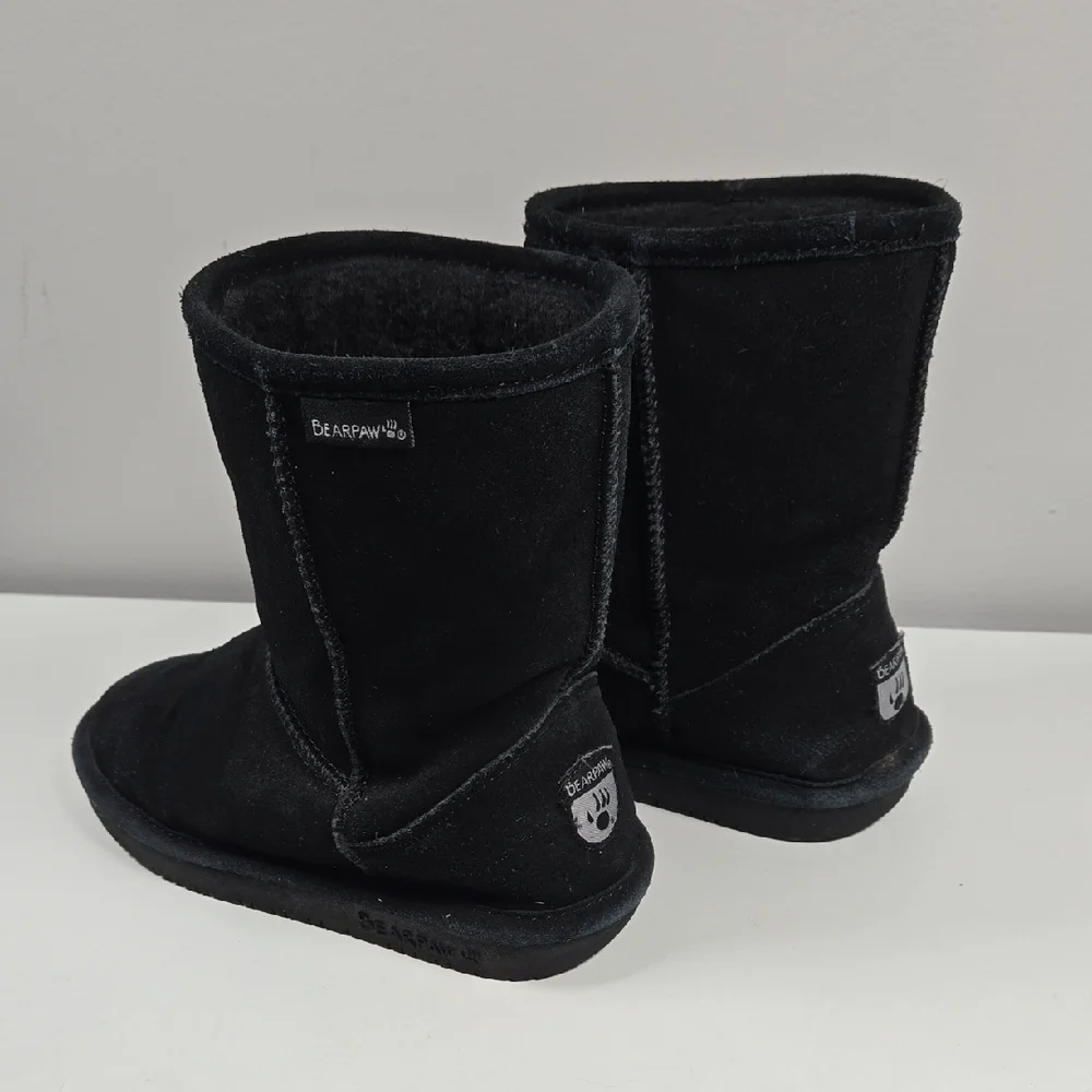 BearPaw Classic Black Boots